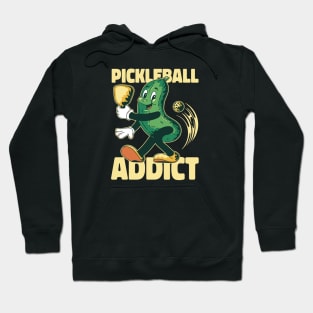 Pickling it up on the Court: Pickleball Addict Hoodie